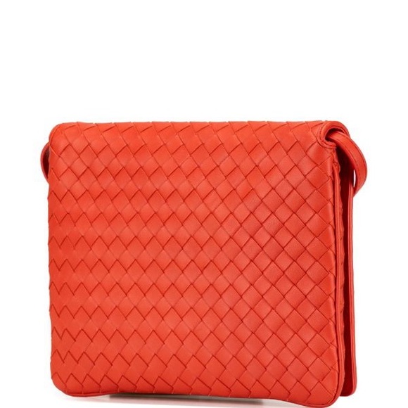 Bottega Veneta Nappa Intrecciato Flap Crossbody Bag - Picture 2 of 7